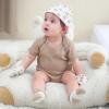 Baby Bodysuit 6 Pack Soft Mixed Ribbed Short Sleeve Romper Infant Boy Girl Clothes Set(Baby Bodysuit 6-piece Solid/Yellow/Flower)