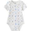 Baby Bodysuit and Pant Set 10-pcs Cotton Soft Newborn Boy Girl Clothes Outfits(Animal Navy Blue Set 10 Pieces)