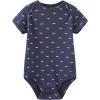 Baby Bodysuit and Pant Set 10-pcs Cotton Soft Newborn Boy Girl Clothes Outfits(Bowtie Navy Blue Set 10 Pieces)