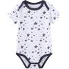 Baby Bodysuit and Pant Set 10-pcs Cotton Soft Newborn Boy Girl Clothes Outfits(Navy Blue Striped Set 10 Pieces)