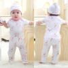 Baby Bodysuit and Pant Set 10-pcs Cotton Soft Newborn Boy Girl Clothes Outfits(Pink Bunny Set 10 Pieces)