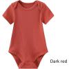 Baby Bodysuit and Pant Set 6-pcs Ribbed Soft Infant Boy Girl Clothes Outfits(Elk Light Khaki Set 6 Pieces)
