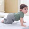 Baby Bodysuit and Pant Set 6-pcs Ribbed Soft Infant Boy Girl Clothes Outfits(Pink White Gray Set 6 Pieces)