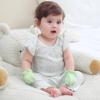 Baby Bodysuit and Pant Set Summer Ribbed Mix Match Infant Boy Girl Clothes Outfits(Green Floral Ribbed 10 Pieces)