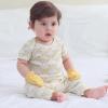 Baby Bodysuit and Pant Set Summer Ribbed Mix Match Infant Boy Girl Clothes Outfits(Red Floral Ribbed 10 Pieces)
