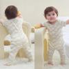 Baby Bodysuit and Pant Set Summer Ribbed Mix Match Infant Boy Girl Clothes Outfits(Yellow Butterfly Ribbed 10 Pieces)