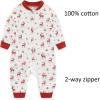Baby Bodysuit and Pant Sets Ribbed Romper Soft Newborn Boy Girl Clothes Outfits Layette Gift Set(Coral Pink Ribbed Set + Deer)