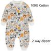 Baby Bodysuit and Pant Sets Ribbed Romper Soft Newborn Boy Girl Clothes Outfits Layette Gift Set(Cute Animal/Apricot/Yellow/Khaki)