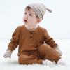 Baby Hats Mittens and Socks Set Cotton Newborn Hat Beanie Soft Infant Girls Boys Caps Gloves 0-6 month(Coffee Accessory Set 1 + Taupe Socks)