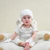 Baby Hats Mittens and Socks Set Cotton Newborn Hat Beanie Soft Infant Girls Boys Caps Gloves 0-6 month(Khaki Accessory Set 1 + Taupe Socks)