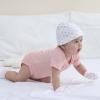 Baby Hats Mittens and Socks Set Cotton Newborn Hat Beanie Soft Infant Girls Boys Caps Gloves 0-6 month(Pink Accessory Set 1 + Pink Terry Socks)