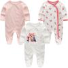 New Born Clothes Cotton Layette Gift Set Unisex Baby Outfit and Accessories Newborn Essentials Must Haves(Pink Owl 23 Piece Set)