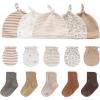 Khaki Accessory Set 1 + Taupe Socks