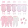 Two Way Zipper Pink 23 Piece Set