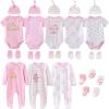 Pink Bunny 23 Piece Set