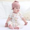Ruliby Baby Bodysuit and Pant Set Summer Ribbed Mix Match Infant Boy Girl Clothes Outfits(Green Floral Ribbed 10 Pieces)