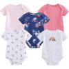 Ruliby New Born Clothes Cotton Layette Gift Set Unisex Baby Outfit and Accessories Newborn Essentials Must Haves(Pink Owl 23 Piece Set)