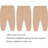 Ruliby Baby Bodysuit and Pant Sets Ribbed Romper Soft Newborn Boy Girl Clothes Outfits Layette Gift Set(Cute Animal/Apricot/Yellow/Khaki)