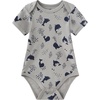 Ruliby Baby Bodysuit and Pant Set 10-pcs Cotton Soft Newborn Clothes Outfit(Animal Navy Blue Set 10 Pieces)