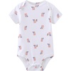 Ruliby Baby Bodysuit and Pant Set 10-pcs Cotton Soft Newborn Clothes Outfit(Owl Pink Set 10 Pieces)