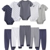 Bowtie Navy Blue Set 10 Pieces